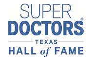 Houston Texas Super Doctors Hall of Fame logo - Dr. Klebuc